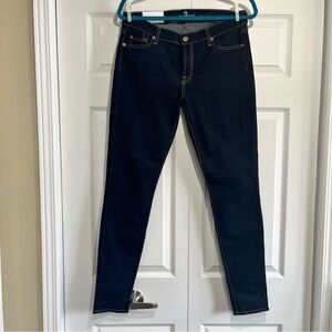 BNWT 7 For All Mankind The Skinny Jean Womens Size 30